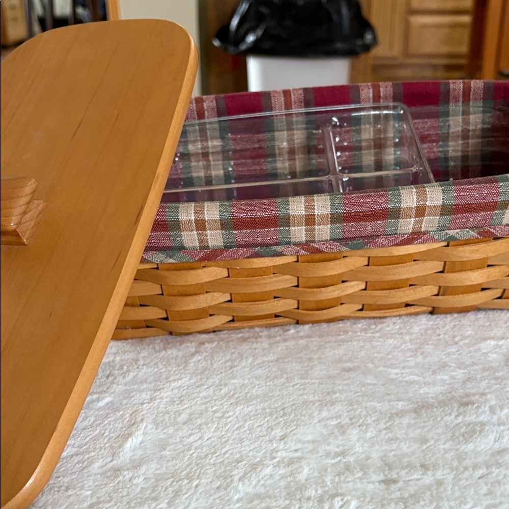 Longaberger Woodcrafts Natural Finish